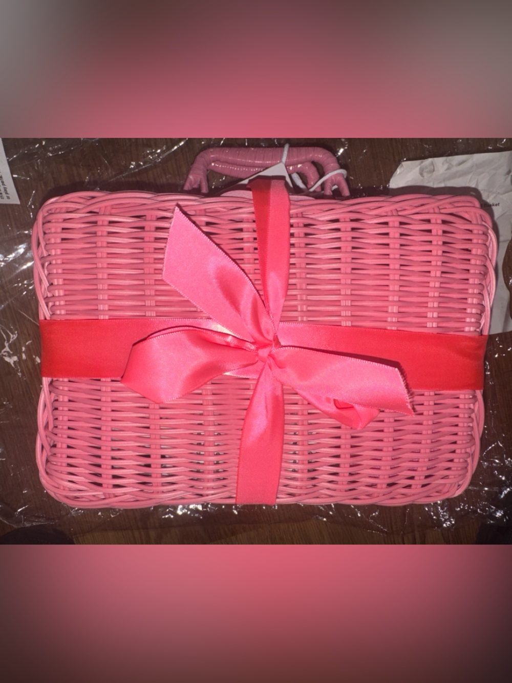 Nutuch newborn baby girl gift basket never used ! Hot pink 💖NWT